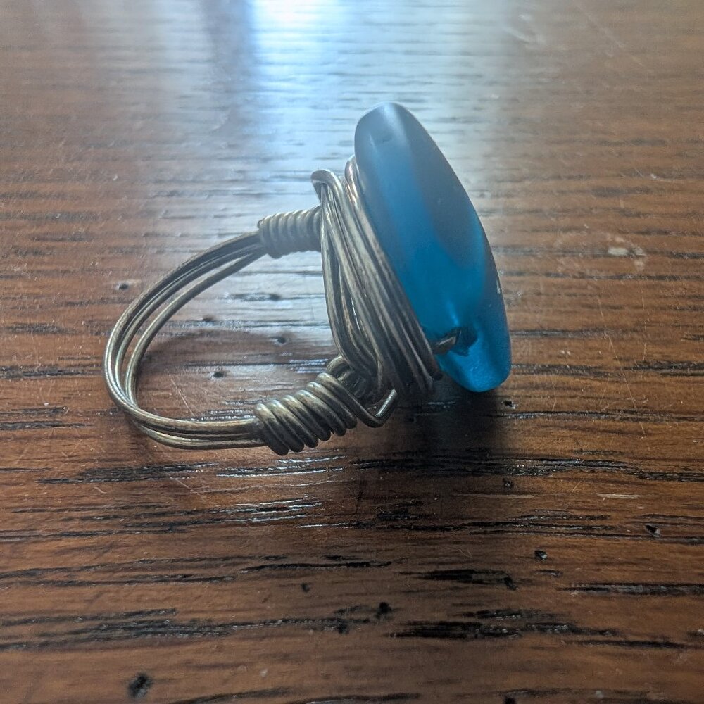 Seaglass ring